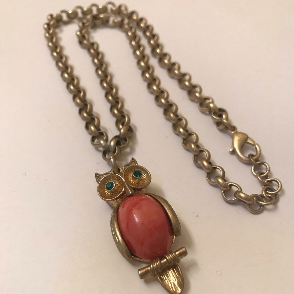 Stella & Dot Owl Necklace